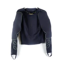 Spyder Padded Ski Race Shirt - Black/Green | Youth Large | USED