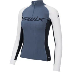 Swix RaceX Bodywear Women's 1/2 Zip Base Layer