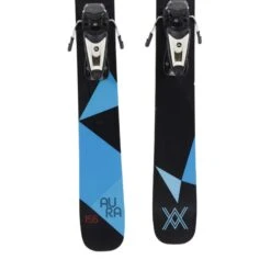 156cm Volkl Aura + Rossignol Jr Bindings- 2015- USED -Utah Ski Gear 5 58725991 8c89 4988 9480 28fc2f475190