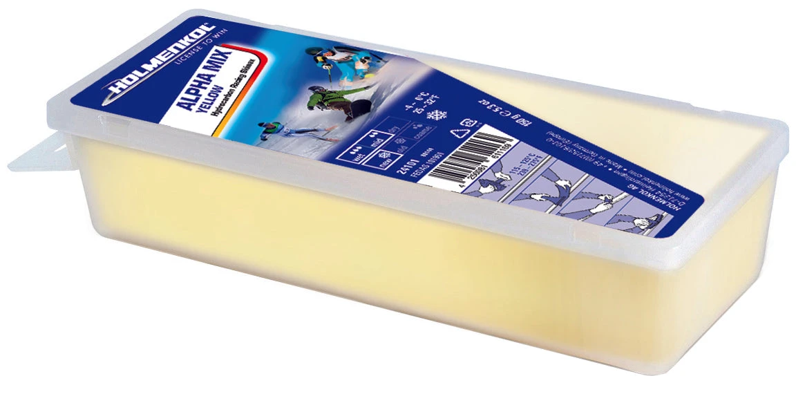 Holmenkol AlphaMix Yellow Wax - 150g - 24101 1 Holmenkol AlphaMix Yellow Wax - 150g - 24101
