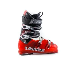 Lange SX RTL 80 Ski Boots - Large Sized Used Ski Boots - Black/Red -Utah Ski Gear boot batch 02