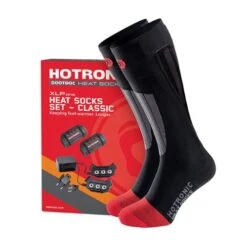XLP ONE PFI 50 Heated Socks By Hotronic BootDoc - Classic - Discontinued -Utah Ski Gear hotronic xlp one pfi 50 heated socks set classic 81