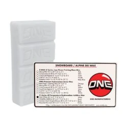 One Ball Jay F1 White Universal Snowboard Wax- 750g