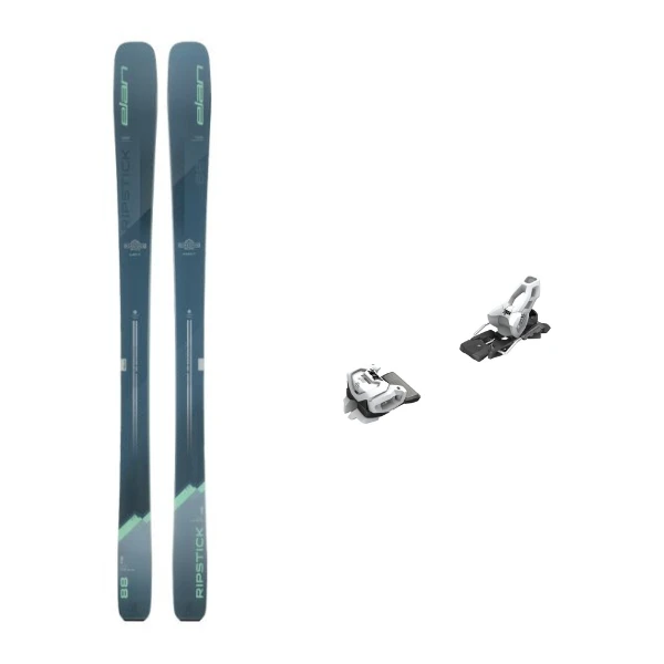 Elan Ripstick 88 Women's 2023 + Tyrolia Attack 11 GW Solid White W 95mm Brake 1 Elan Ripstick 88 Women's 2023 + Tyrolia Attack 11 GW Solid White W 95mm Brake