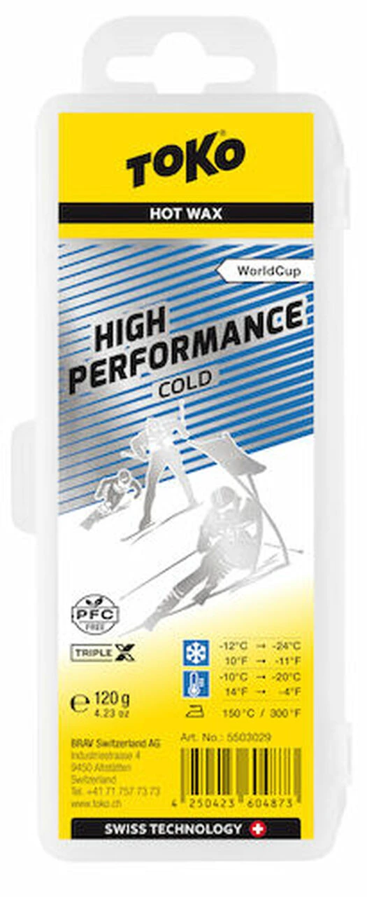 Toko High Performance Cold 120g 1 Toko High Performance Cold 120g